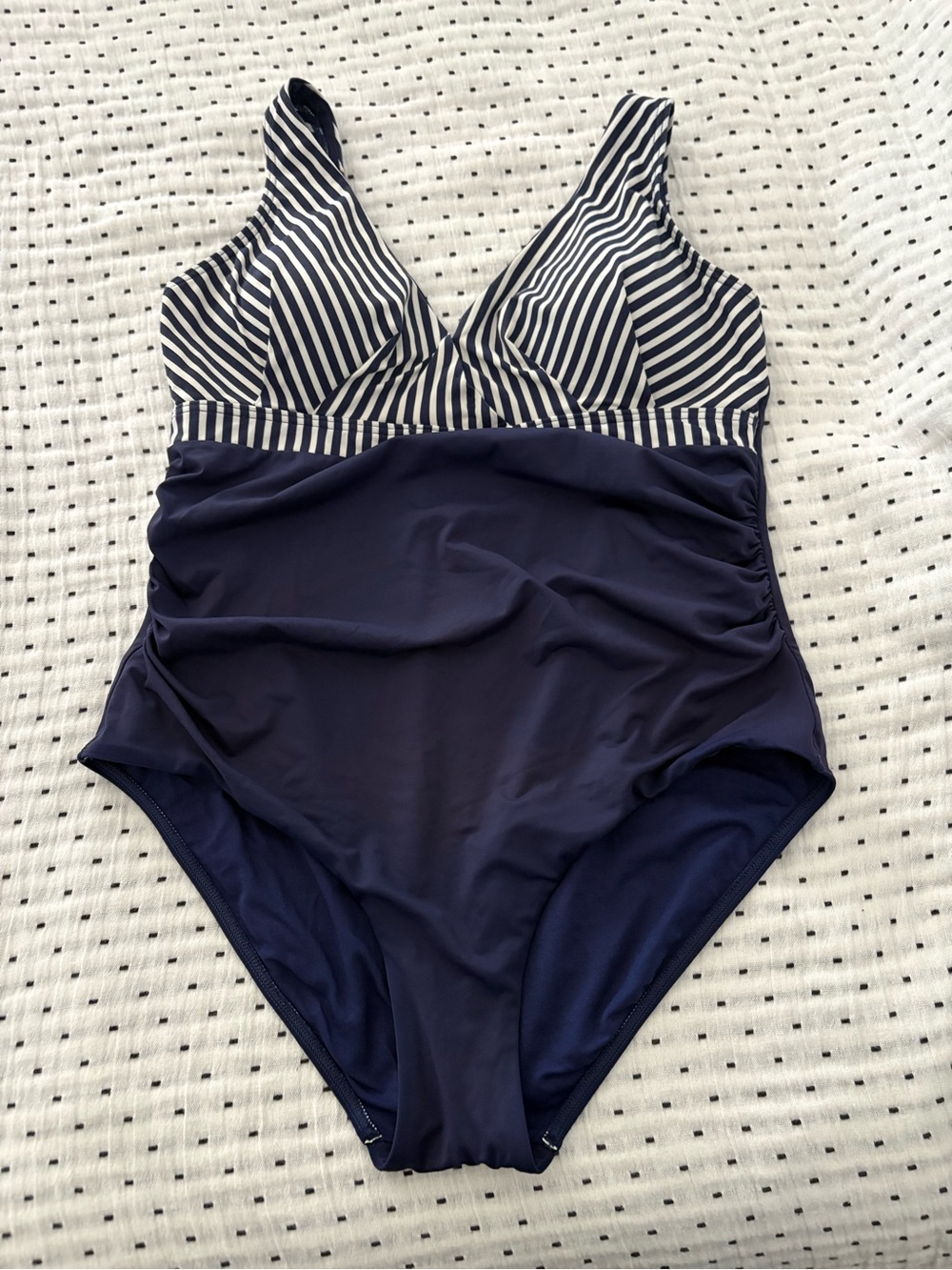 Nip Tuck Louise Cross Front One Piece Swimsuit